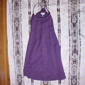 Purple Slip Dress Loft XS